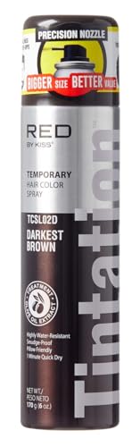 RED by Kiss Tintation Temporary Hair Color Spray