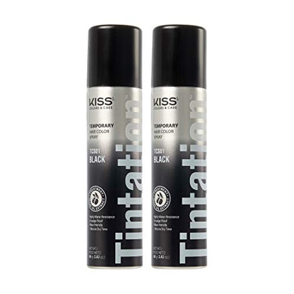 RED by Kiss Tintation Temporary Hair Color Spray