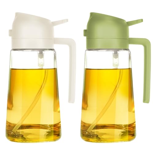 TrendPlain 16oz Oil Dispenser Bottle for Kitchen