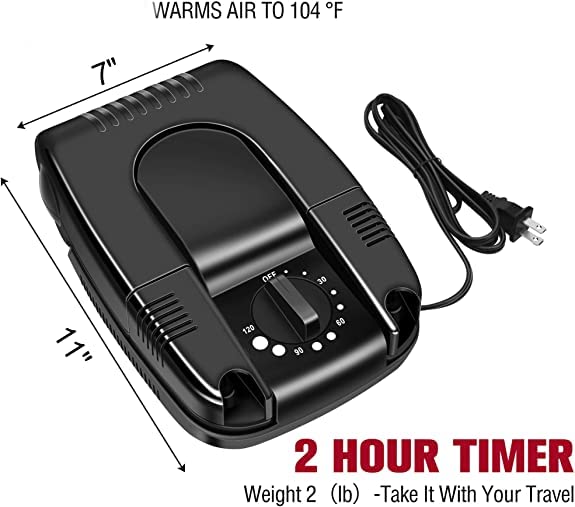 Portable Electric Shoes Boots Dryer and Warmer