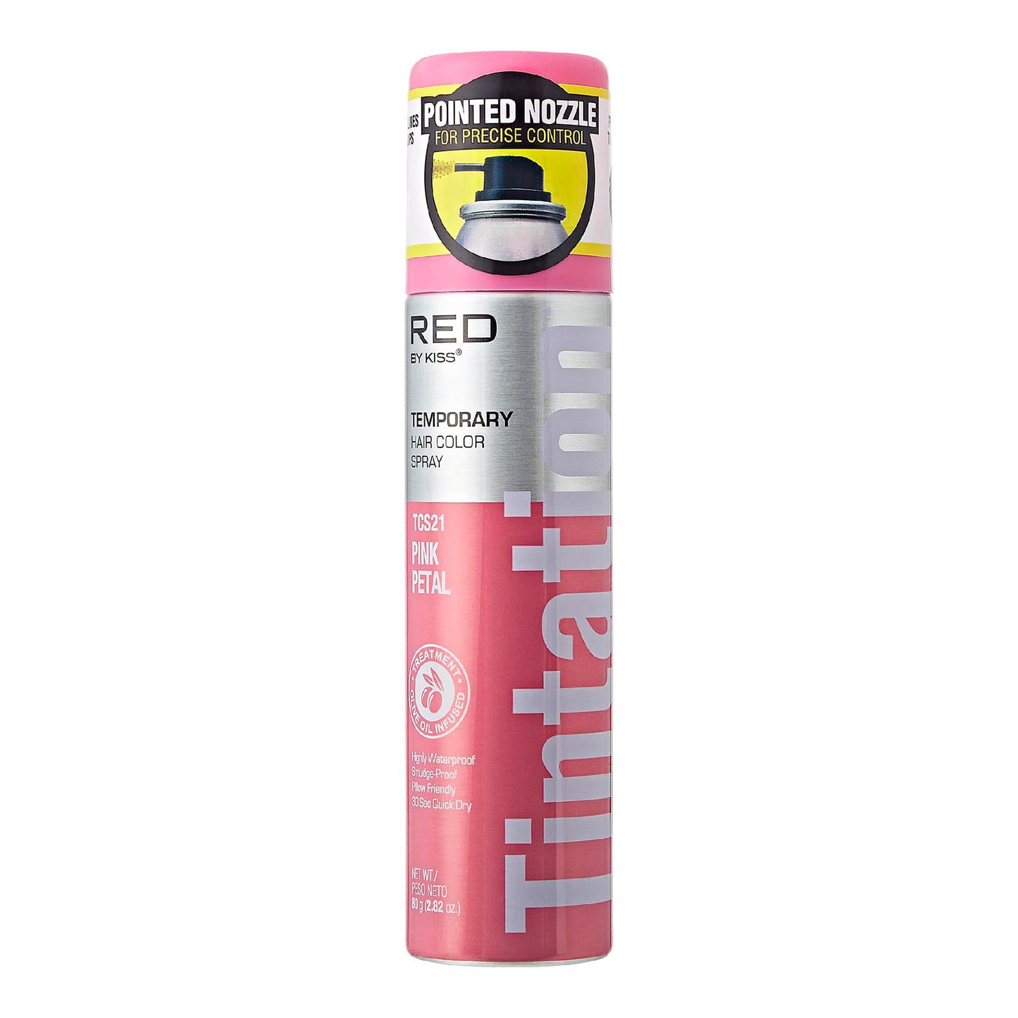 RED by Kiss Tintation Temporary Hair Color Spray