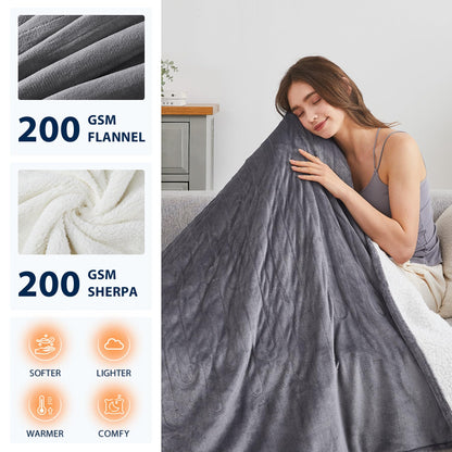 Homemate Heated Blanket Electric Throw