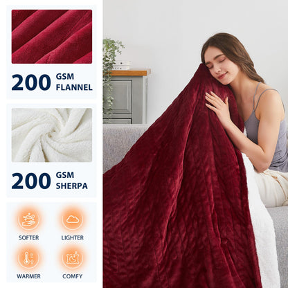 Homemate Heated Blanket Electric Throw