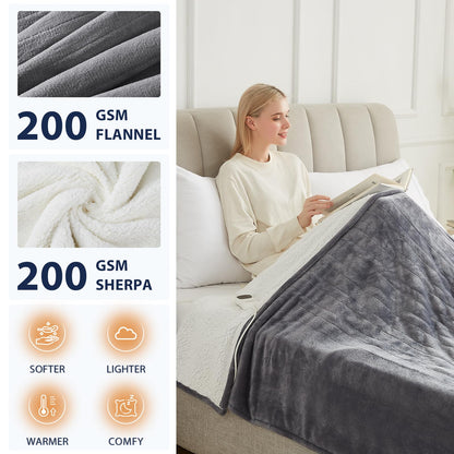 Homemate Heated Blanket Electric Throw