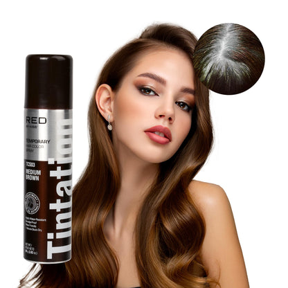 RED by Kiss Tintation Temporary Hair Color Spray